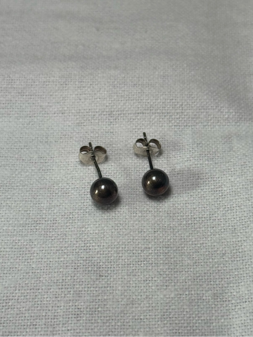 Authentic Navajo Pearl Stud Earrings